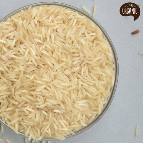 organic white rice
