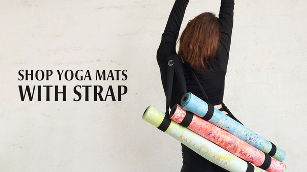 Tapis de yoga avec sangle - Kati Kaia