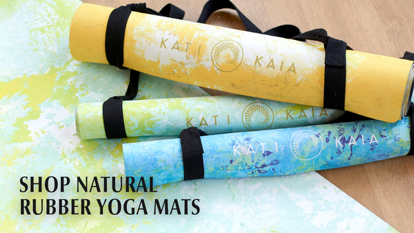 Tapis de yoga en caoutchouc naturel - Kati Kaia