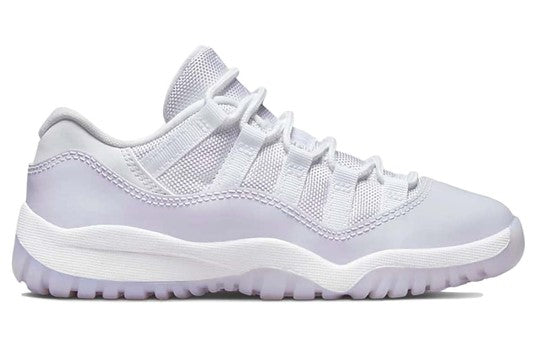 all white low 11 jordans