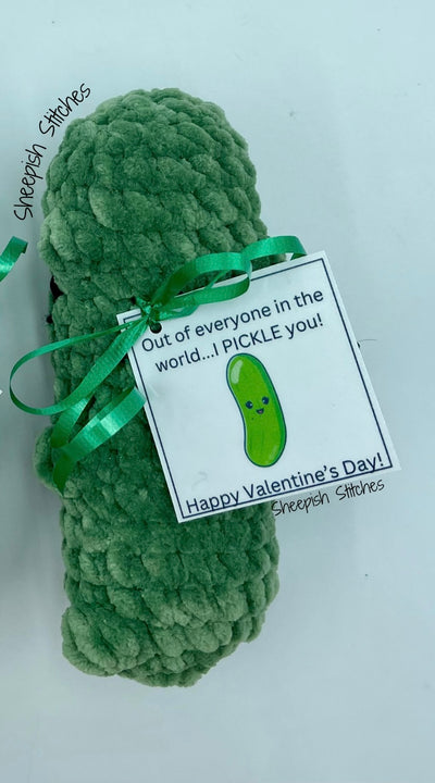 Emotional Support Pickle – Sheepish Stitches Handmade Gifts