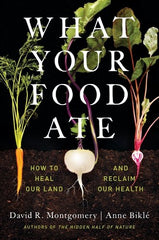 Book cover of What Your Food Ate by Professor David Montgomery