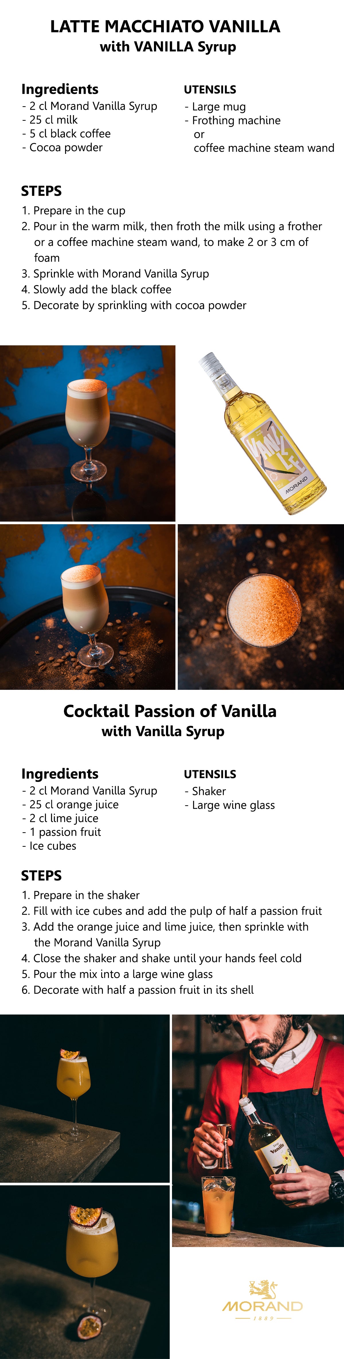 MORAND3007 Cocktail, vanilla syrup | Switzerluxe