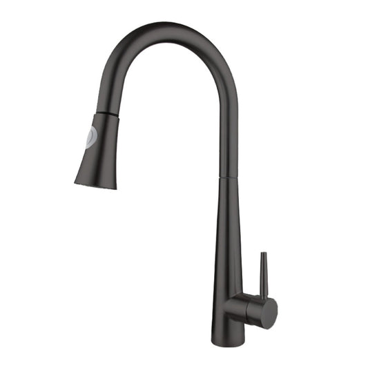 Modern stainless steel Kitchen Faucet Black Kitchen Taps Mixer Faucet Kitchen Faucets KF304S-B