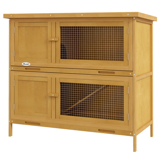 6ft double clearance rabbit hutch