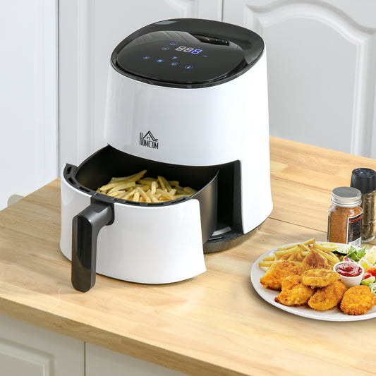 Air Fryer 1700W 5.5L with Digital Display Adjustable Temperature