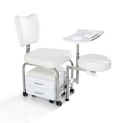 2 in 1 compact nail salon station 