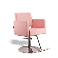 pink salon chair