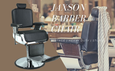 black barber chair