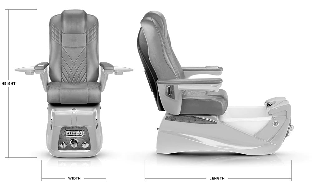 Lexor Infinity Pedicure Chair Dimensions