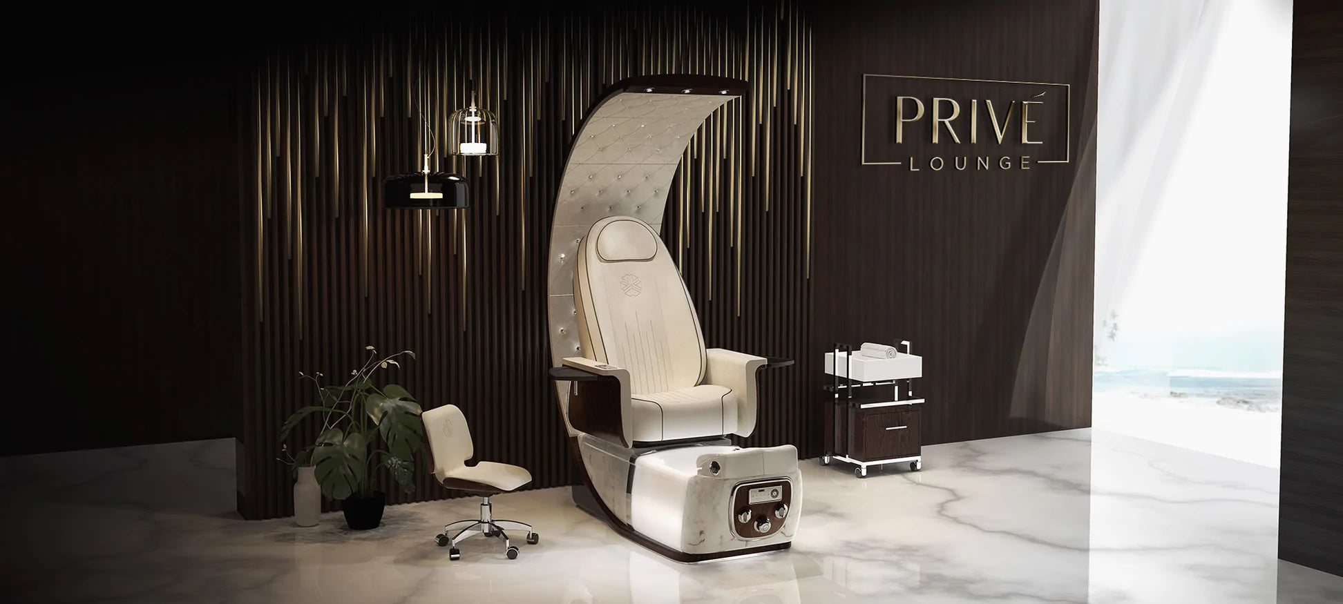 PRIVE Lounge Pedicure Chair