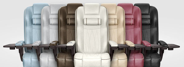 Pedicure Massage Chair Leather & Cushions