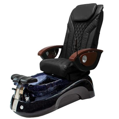 Black Siena Pedicure Chair