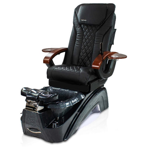 Complete Black Fedora Pedicure Chair