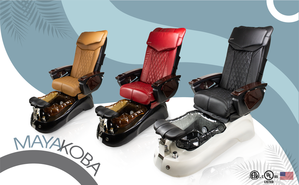 Siena LX Pedicure Spa Chair by Mayakoba