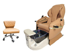 Diva Deluxe Spa Pedicure Chair with Free Pedicure Stool