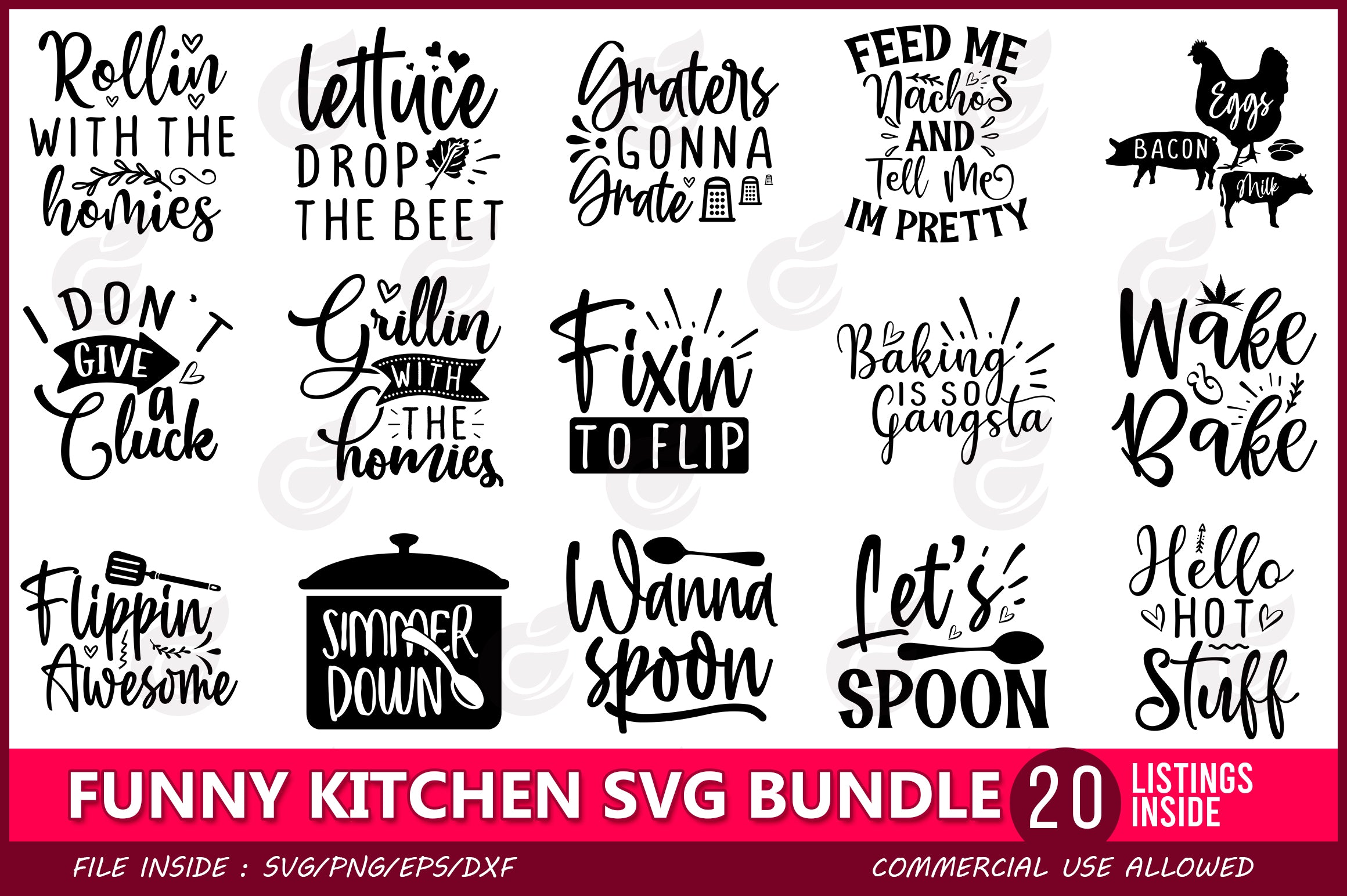 Download Funny Kitchen Svg Bundle Craftdesignbulk