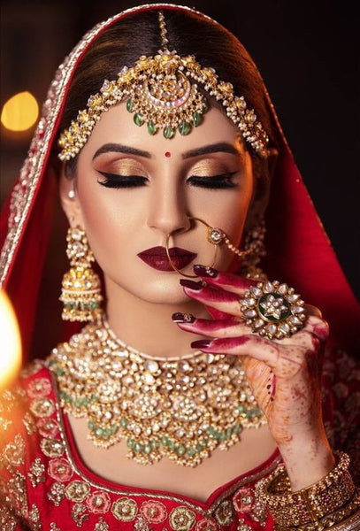 Matte Bridal Makeup