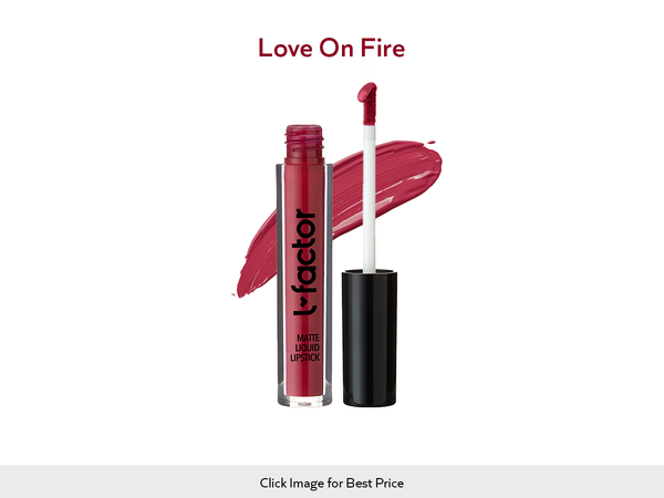 Love on the fire lipstick for dark skin tone