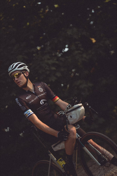 Ultra cyclist Sebastian Breuer