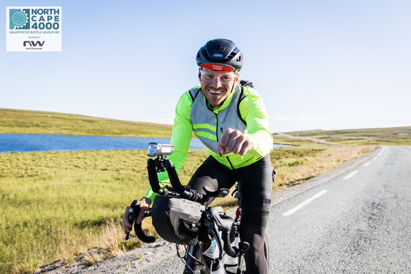 Daniel during his winning ride of the 2022 edition of North Cape 4000.