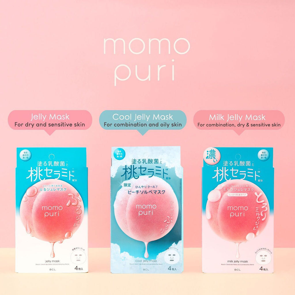 BCL Momo Puri Jelly Mask 4pcs