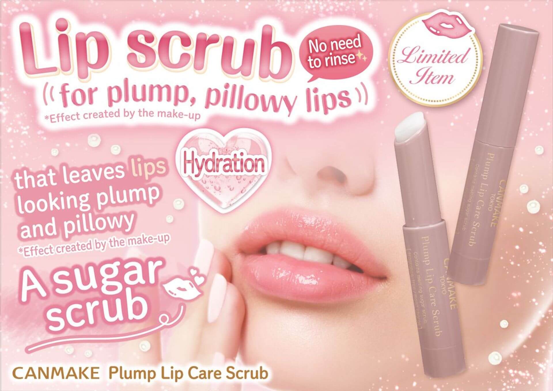 CANMAKE Plump Lip Care Scrub