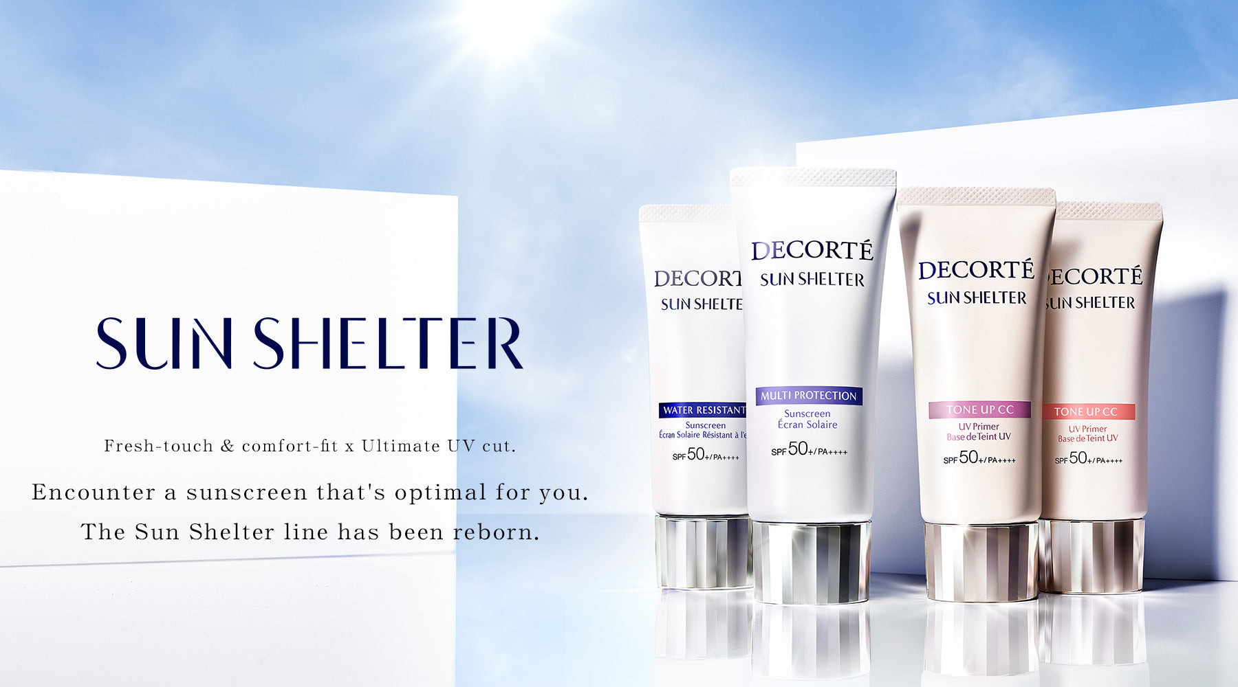 DECORTE Sun Shelter Multi Protection Sunscreen SPF50+ / PA++++ 60g