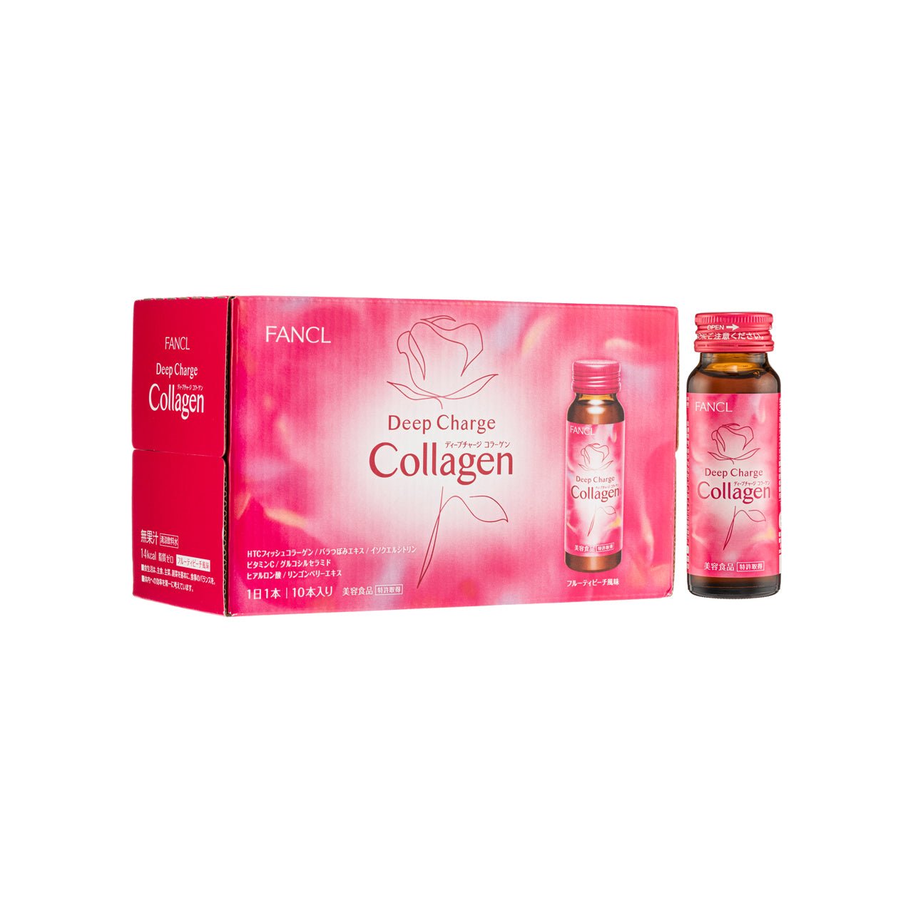 FANCL Deep Charge Collagen Drink 10 bottles