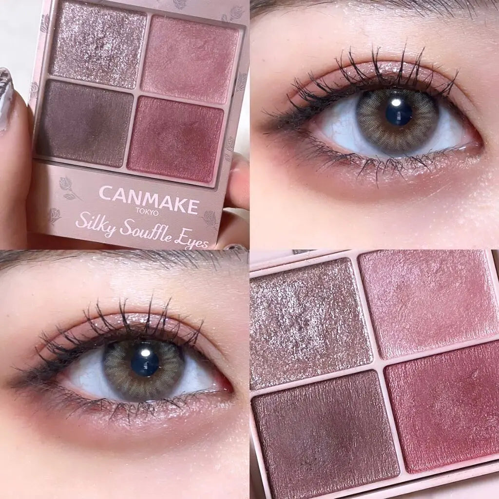 CANMAKE Silky Souffle Eyes (Matte Type) #M03 Rose Heat