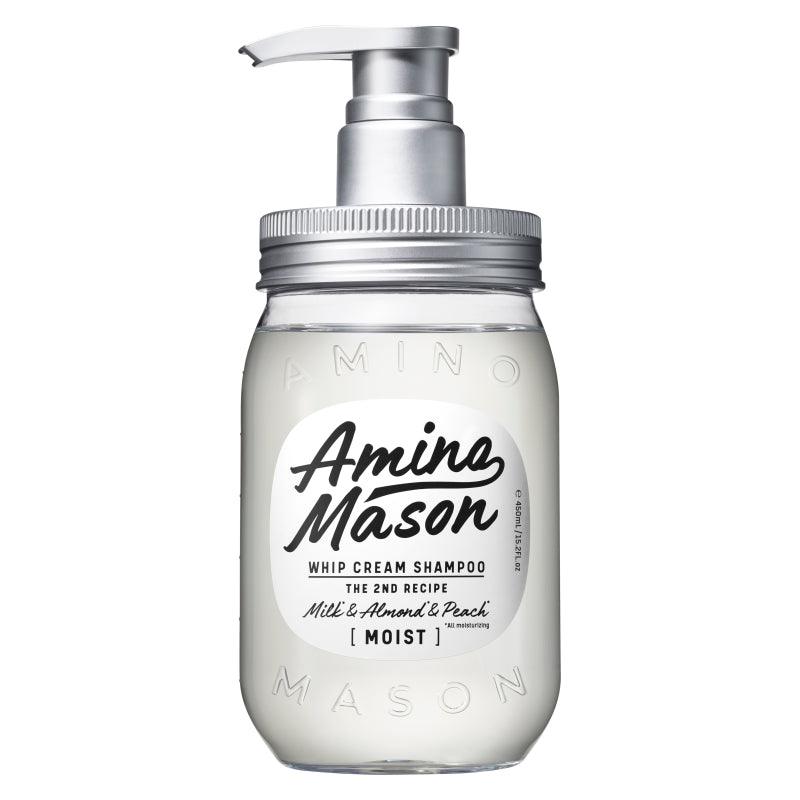 AMINO MASON Whip Cream Shampoo Moist (Suitable for Normal To Dry And Damaged Hair) 450ml