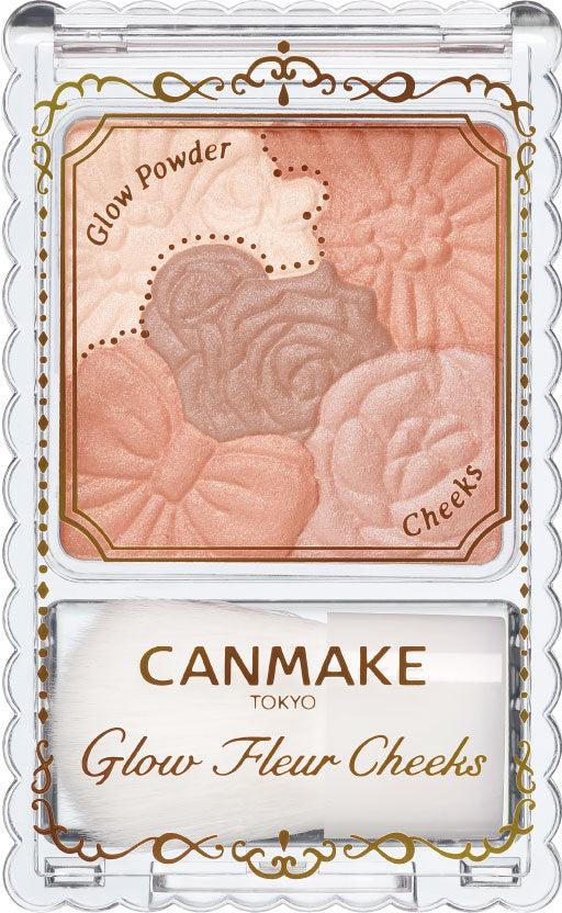 CANMAKE Glow Fleur Cheeks#12 Cinnamon Latte Fleur