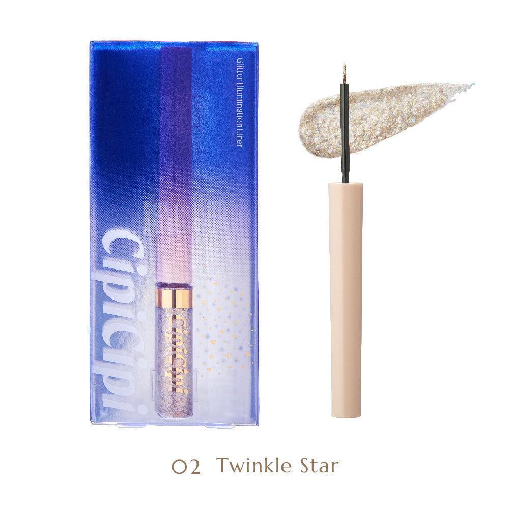 CIPI CIPI Glitter Illumination Liner #02 Twinkle Star