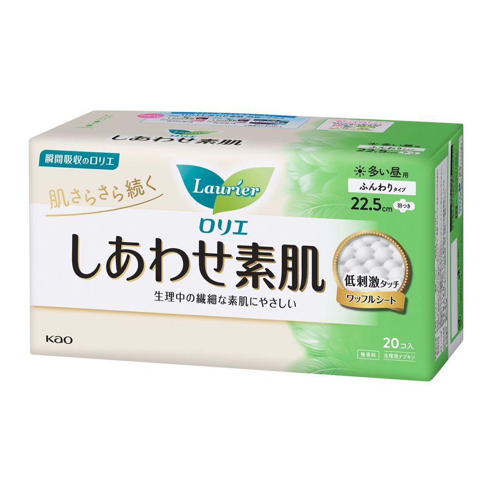 Kao Laurier Sanitary Pad Day Time 22.5Cm 20Pcs