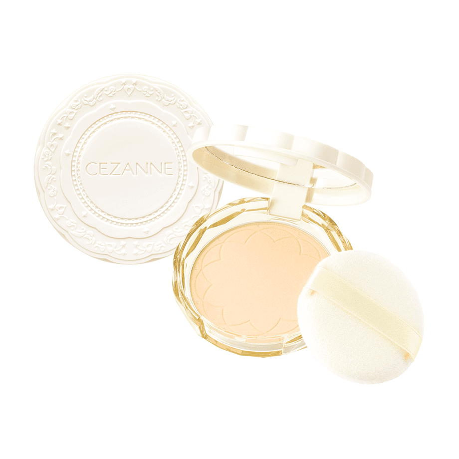 CEZANNE UV Silk Cover Powder #01 Light SPF 50 PA+++