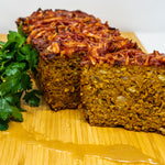 Load image into Gallery viewer, LENTIL VEGGIE LOAF WITH MISO GRAVY
