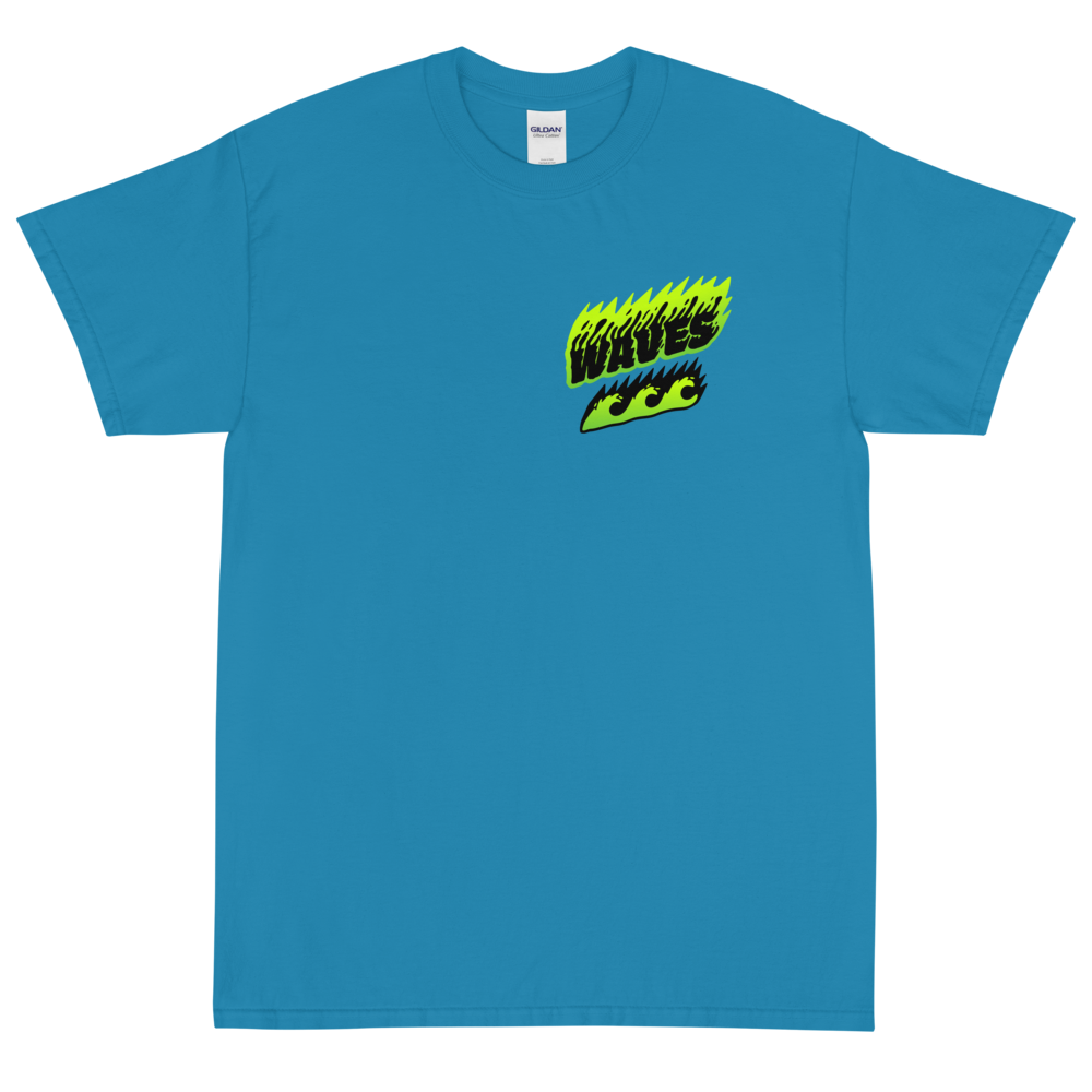 Waves T-Shirt Sapphire - Culture Jam Official Store product image