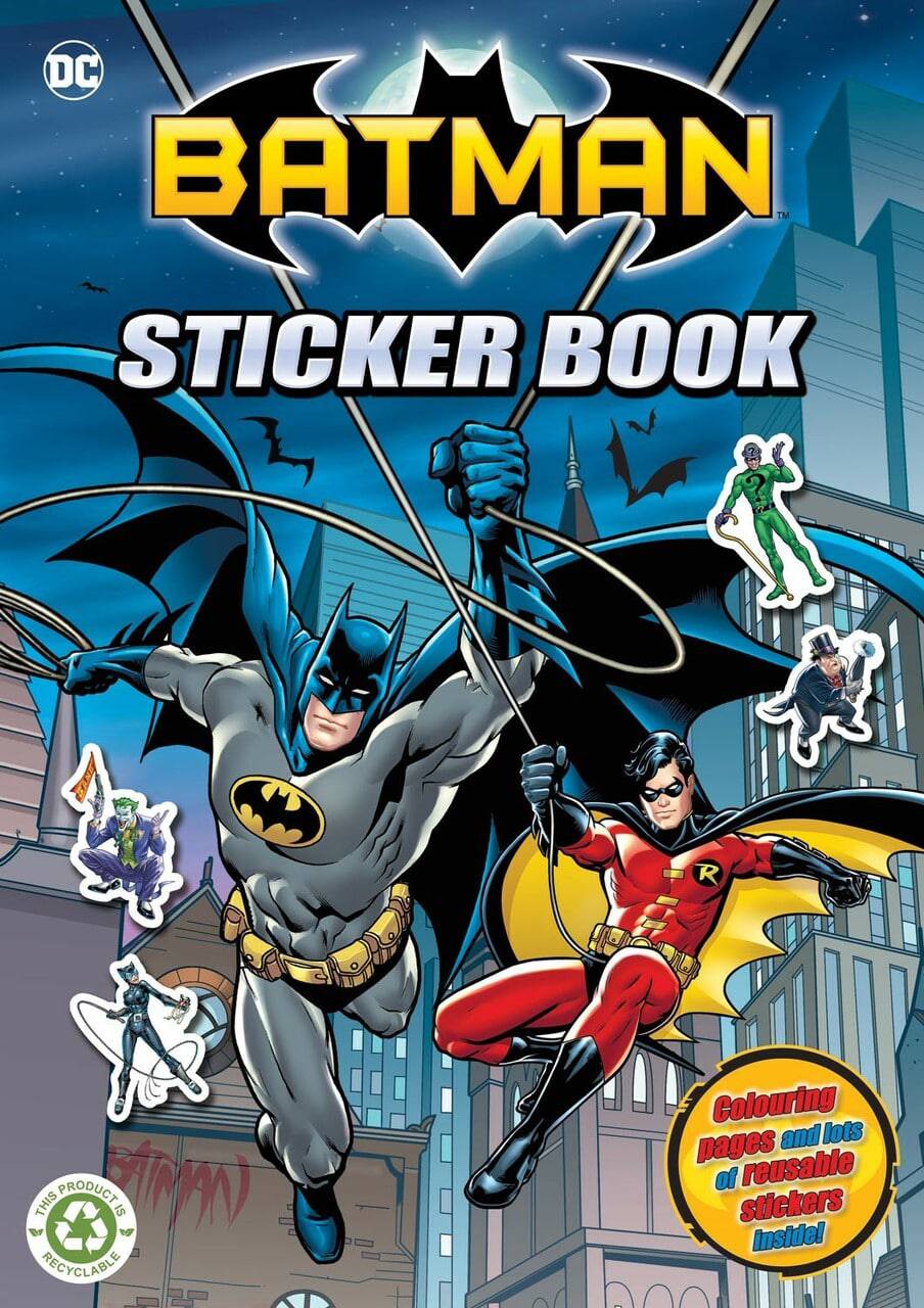 Batman Sticker Book | Anilas UK