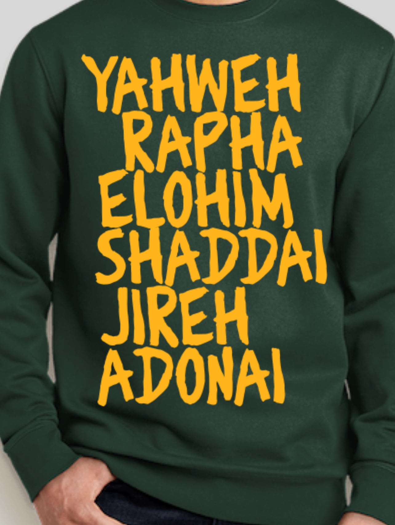Yahweh Rafa Elohim Shaddai Jireh Adonai T-shirt 