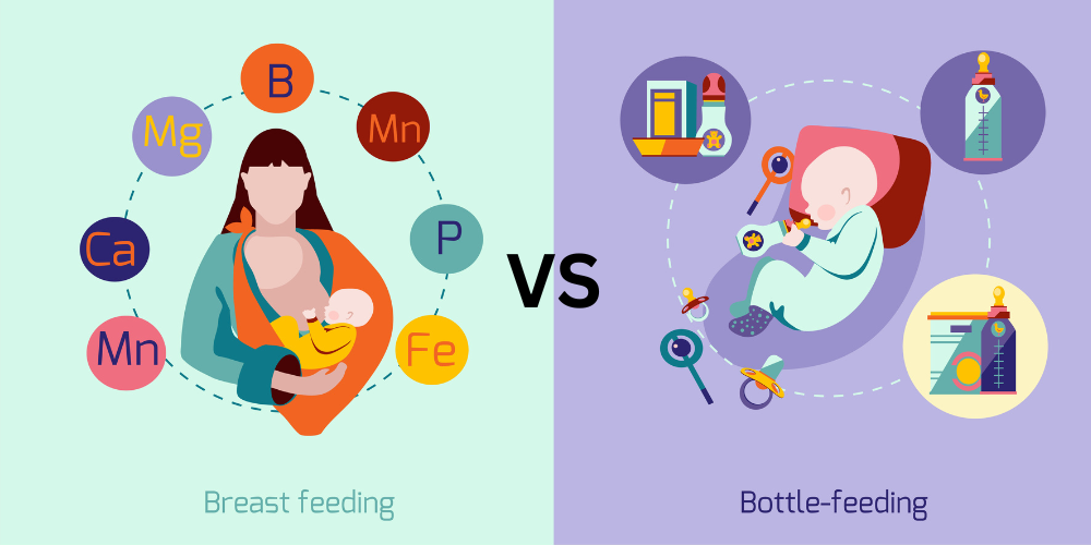 Breastfeeding vs. Formula Feeding