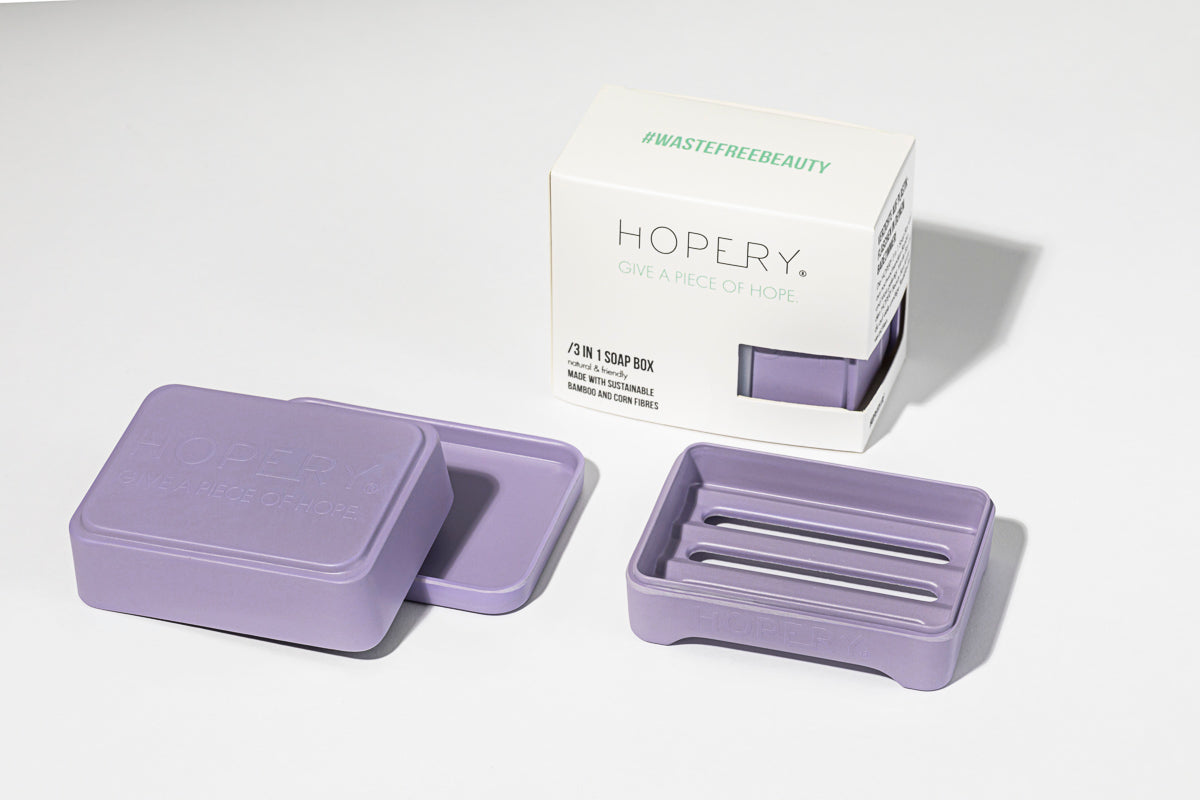 HOPERY - 3 in 1 soap box LAVENDER 1 Stk.