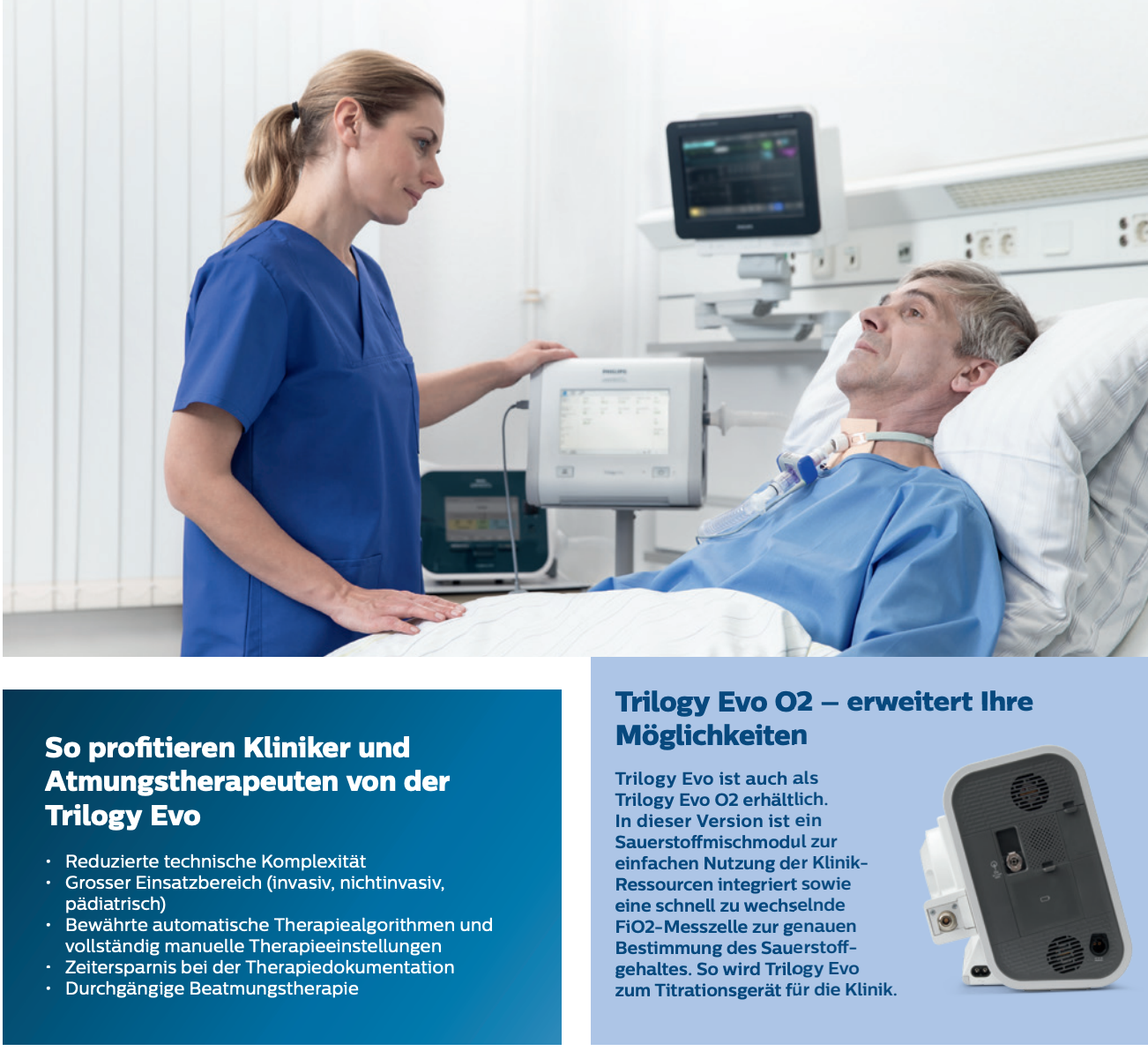 trilogy evo life support ventilators