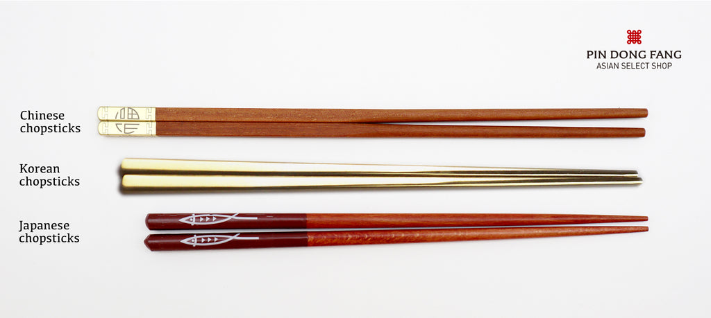 Chopsticks: Chinese VS. Japanese VS. Korean 