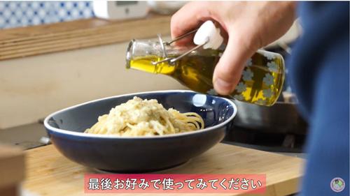 無調整豆乳で作るキャベツのカルボナーラ風