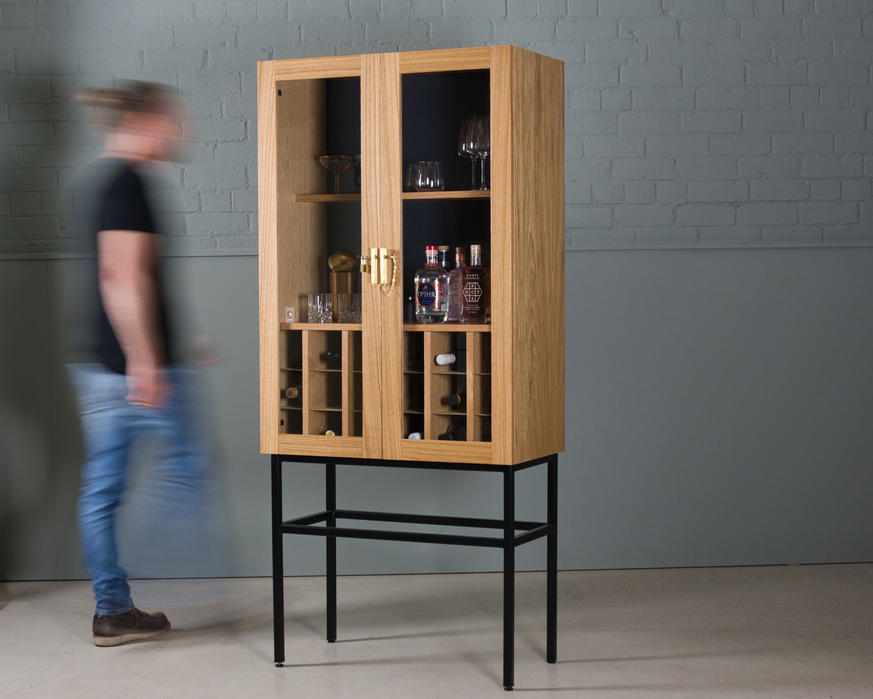 Oak Drinks Cabinet | KODA Studios