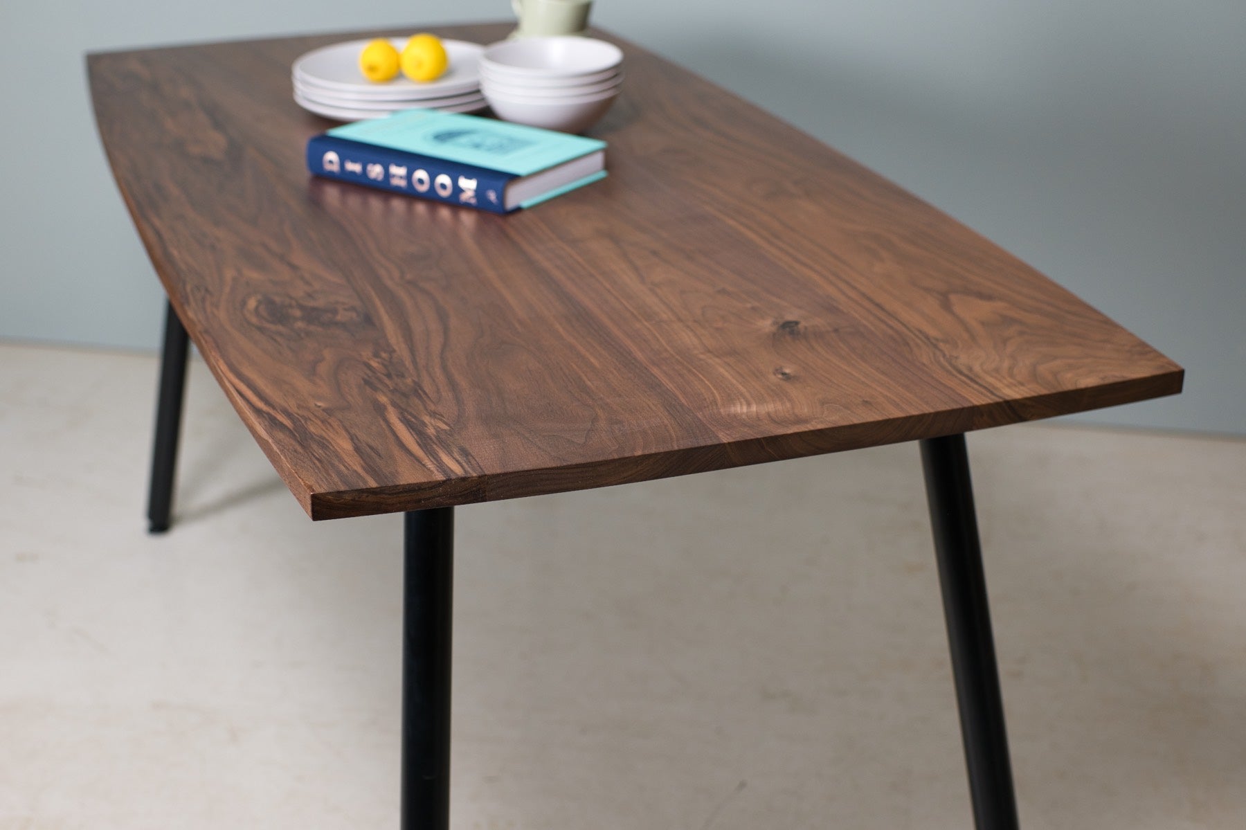 Dark Wood Walnut Dining Table | KODA Studios