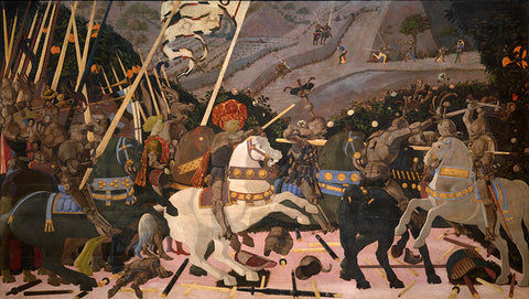 Niccolò Mauruzi da Tolentino at the Battle of San Romano