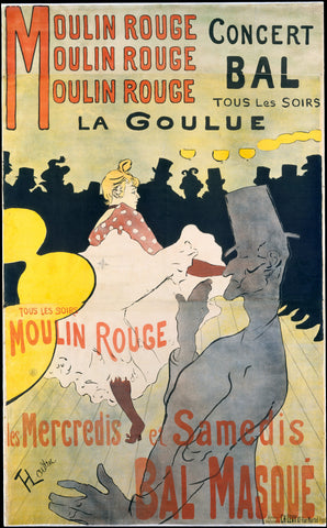 Henri de Tolouse-Lautrec: Moulin Rouge: La Goulue