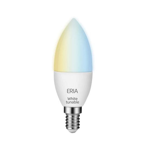 ERIA C40 6W | Smart Tunable Dimmable White E14 Candle Light Bulb