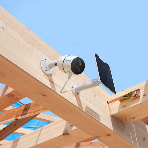 Keep an eye on your construction site | 5 Reasons you need an outdoor camera | Reolink GO Plus | Connect It Ireland